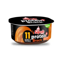 NUEVO - POSTRE PROTEIN+ SNACKS CARAMELO O CHOCOLATE